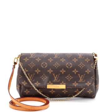 Louis Vuitton Favorite Handbag Monogram Canvas MM