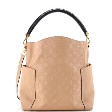 Louis Vuitton Bagatelle Hobo Monogram Empreinte Leather