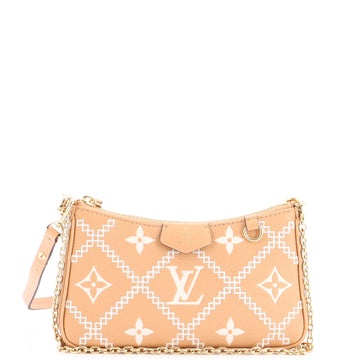 Louis Vuitton Easy Pouch on Strap Monogram Empreinte Giant Broderies