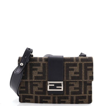 Fendi Baguette Convertible Pouch Zucca Canvas