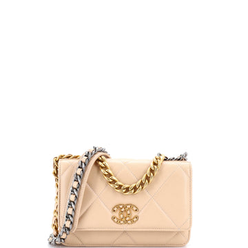 Chanel 19 Wallet on Chain Quilted Lambskin