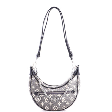 Louis Vuitton Loop Handbag Monogram Jacquard Denim