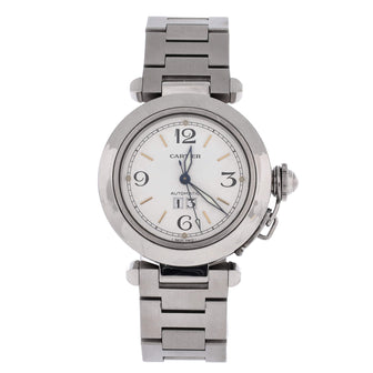 Cartier Pasha C Big Date Automatic Watch Stainless Steel 35