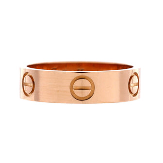 Cartier Love Band Ring 18K Rose Gold