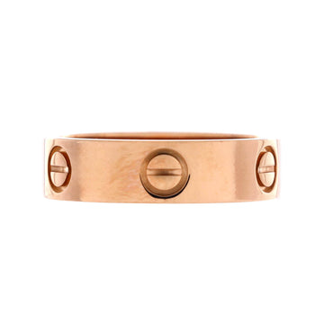 Cartier Love Band Ring 18K Rose Gold