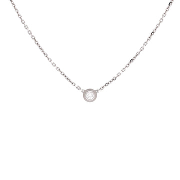 Cartier Cartier D'Amour Pendant Necklace 18K White Gold and Diamond XS