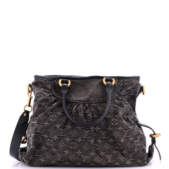 Louis Vuitton Neo Cabby Handbag Monogram Denim MM