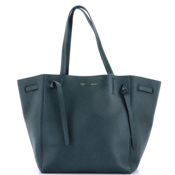 Celine Phantom Tie Cabas Tote Leather Small
