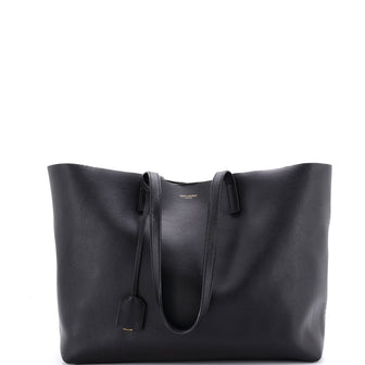 Saint Laurent Shopper Tote Leather Large
