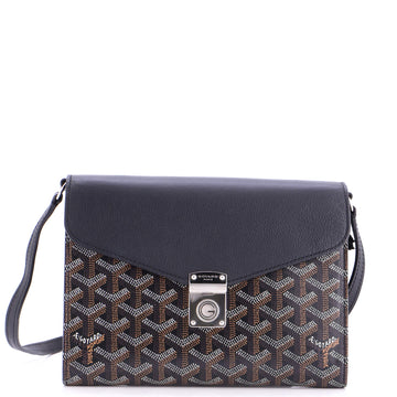 Goyard Chypre Wallet on Strap Coated Canvas with Leather