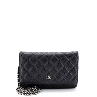 Chanel Wallet on Chain Quilted Caviar