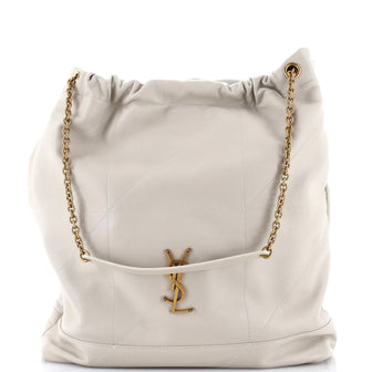 Saint Laurent Jamie 4.3 Pochon Shoulder Bag Quilted Leather Large