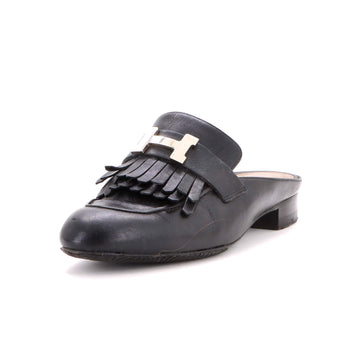 Hermes Women's Rivoli Mules Leather