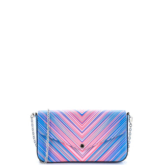Louis Vuitton Felicie Pochette Limited Edition Tropical Epi Leather
