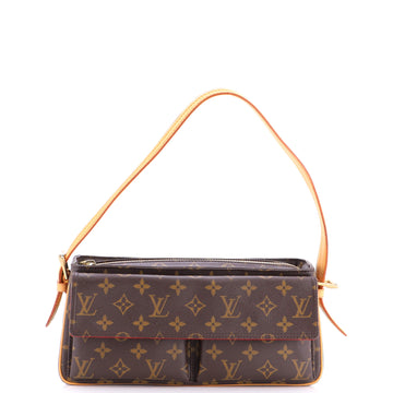 Louis Vuitton Viva Cite Handbag Monogram Canvas MM