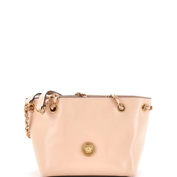 Versace Medusa Icon Chain Tote Leather Mini