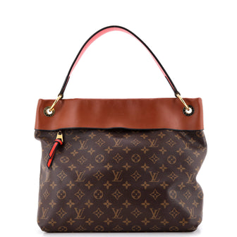 Louis Vuitton Tuileries Hobo Monogram Canvas with Leather