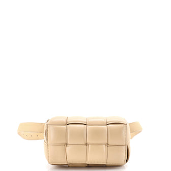 Bottega Veneta Cassette Crossbody Bag Padded Maxi Intrecciato Leather Small