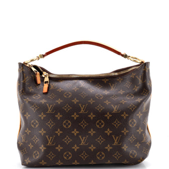 Louis Vuitton Sully Handbag Monogram Canvas PM