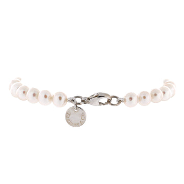Tiffany & Co. Essential Pearls Bracelet Freshwater Pearls with Sterling Silver