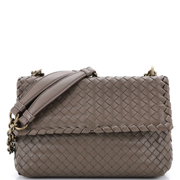 Bottega Veneta Olimpia Crossbody Bag Intrecciato Nappa Small