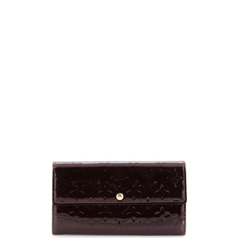 Louis Vuitton Sarah Wallet Monogram Vernis Compact