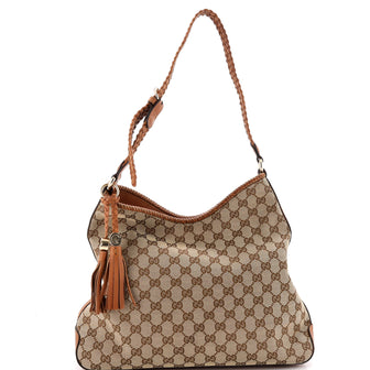 Gucci Marrakech Hobo GG Canvas Medium