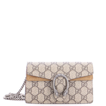 Gucci Dionysus Bag GG Coated Canvas Super Mini