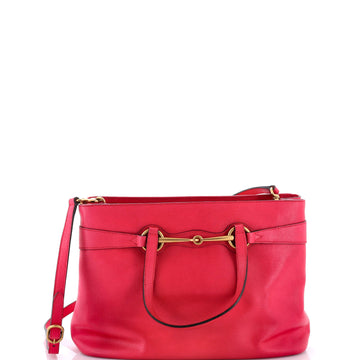 Gucci Bright Bit Convertible Tote Leather Medium