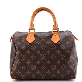 Louis Vuitton Speedy Handbag Monogram Canvas 25