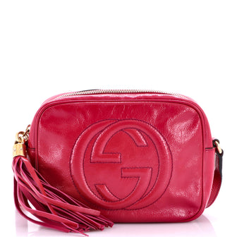 Gucci Soho Disco Crossbody Bag Patent Small