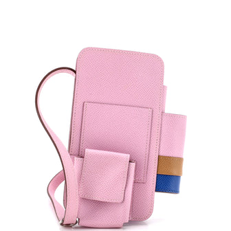Hermes Hermesway Phone Case Crossbody Bag Epsom