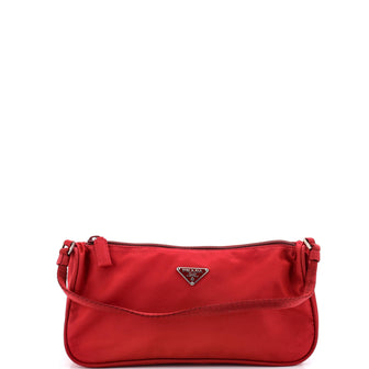 Prada Pochette Shoulder Bag Tessuto Small