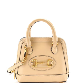 Gucci Horsebit 1955 Top Handle Bag Leather Mini