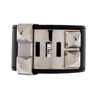 Hermes Collier de Chien Bracelet Leather