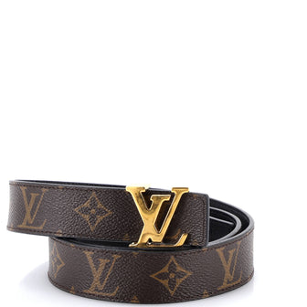 Louis Vuitton LV Initiales Belt Monogram Canvas Medium