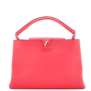 Louis Vuitton Capucines Bag Leather GM