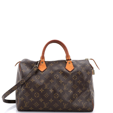 Louis Vuitton Speedy Bandouliere Bag Monogram Canvas 30