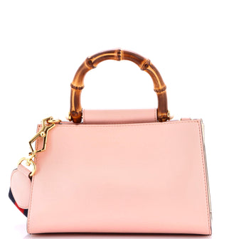 Gucci Nymphaea Top Handle Bag Leather Mini