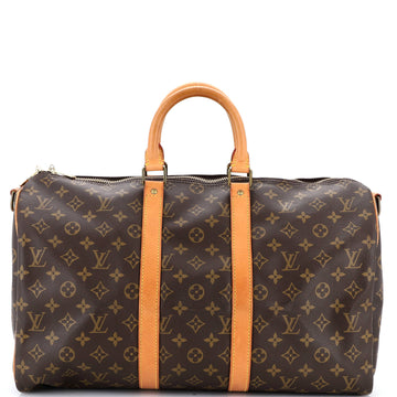 Louis Vuitton Keepall Bandouliere Bag Monogram Canvas 45