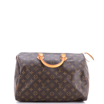 Louis Vuitton Speedy Handbag Monogram Canvas 35