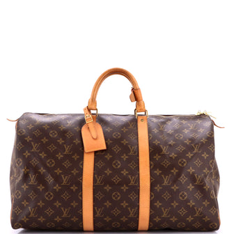 Louis Vuitton Keepall Bag Monogram Canvas 50