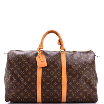 Louis Vuitton Keepall Bag Monogram Canvas 50
