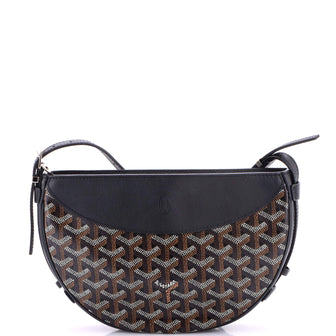Goyard Hirondelle Shoulder Bag Coated Canvas and Leather