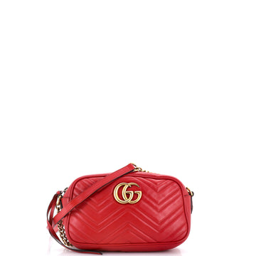 Gucci GG Marmont Shoulder Bag Matelasse Leather Small