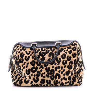 Louis Vuitton Speedy Handbag Limited Edition Stephen Sprouse Leopard Chenille