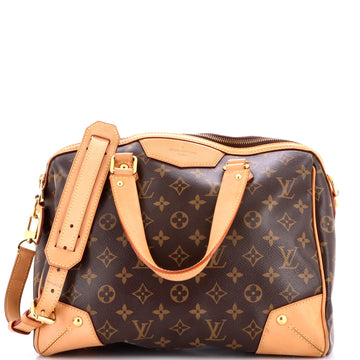 Louis Vuitton Retiro Handbag Monogram Canvas PM