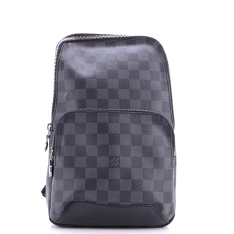 Louis Vuitton Avenue Sling Bag Damier Graphite