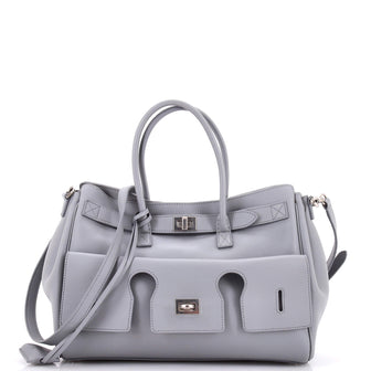 Balenciaga Bel Air Carry All Bag Leather Small