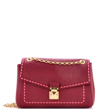 Louis Vuitton Saint Germain Handbag Monogram Empreinte Leather PM
